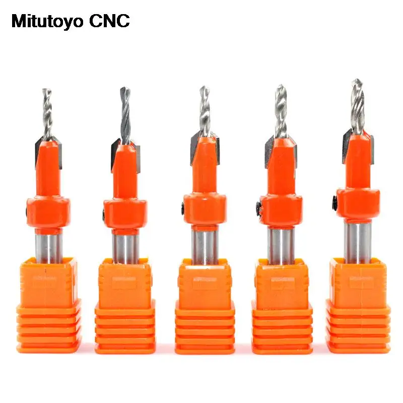 

1pc 8mm Shank Milling Cutter For Wood HSS Woodworking Countersink Router Bit Screw Extractor Remon Demolition Woodworking Tools