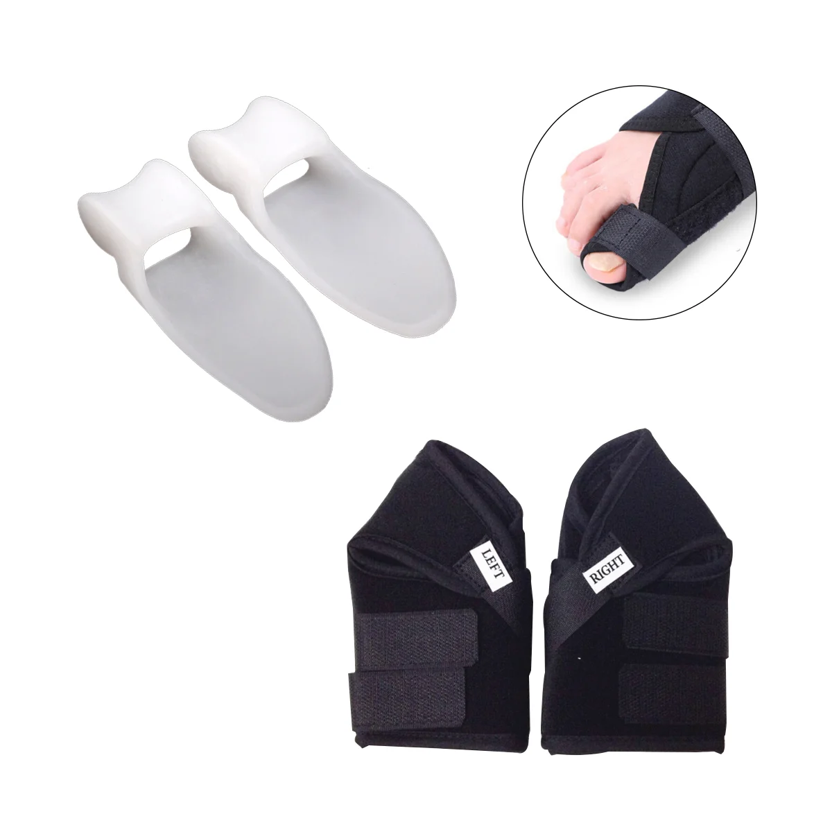 

1 Set of Straightener Big Toe Straightener Toe Corrector Bunion Corrector Bunion Straightener for Men