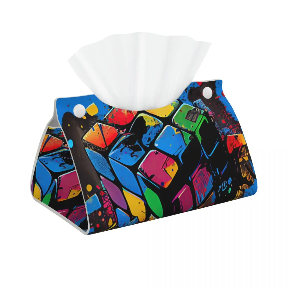 Пользовательский Забавный Симпатичный математический Рубик тканевая коробка с