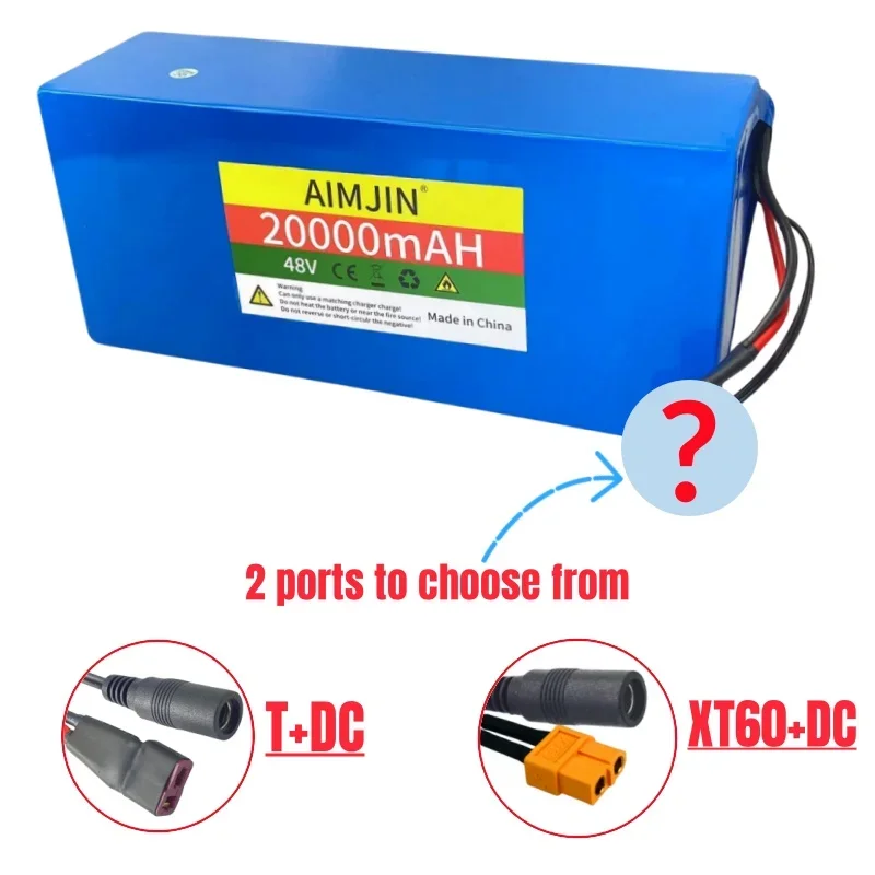 AIMJIN 13S5P 48В 20Ah литий-ионная батарея для электровелосипеда