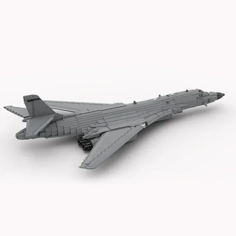 Конструктор Moc модель военного самолета модели Rockwell B-1 Lancer технология модульные