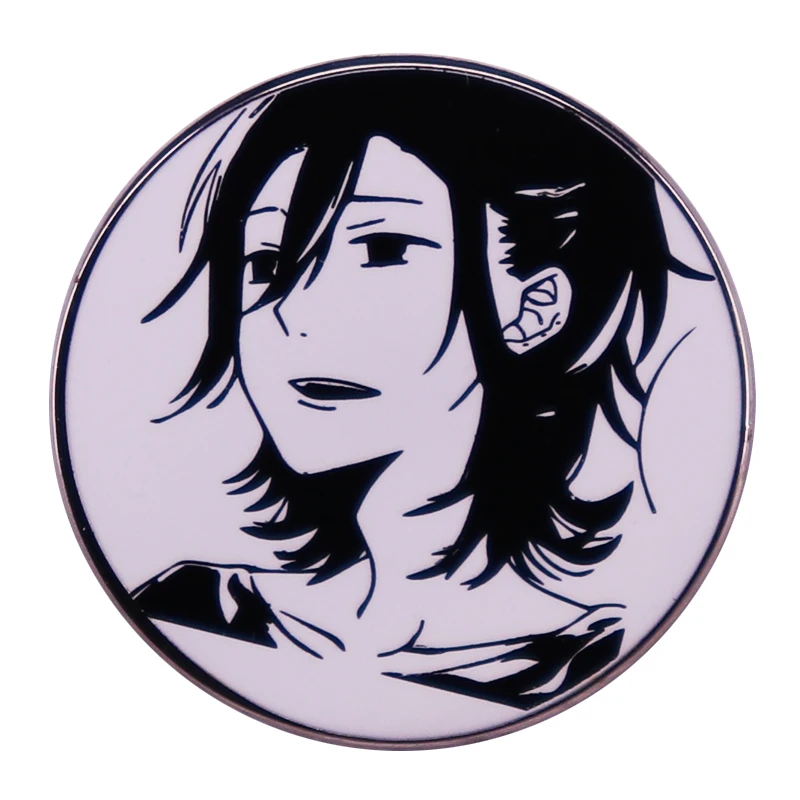 Manga Anime Miyamura Izumi Horimiya Enamel Pin Metal Badge Buttons Otaku Gifts