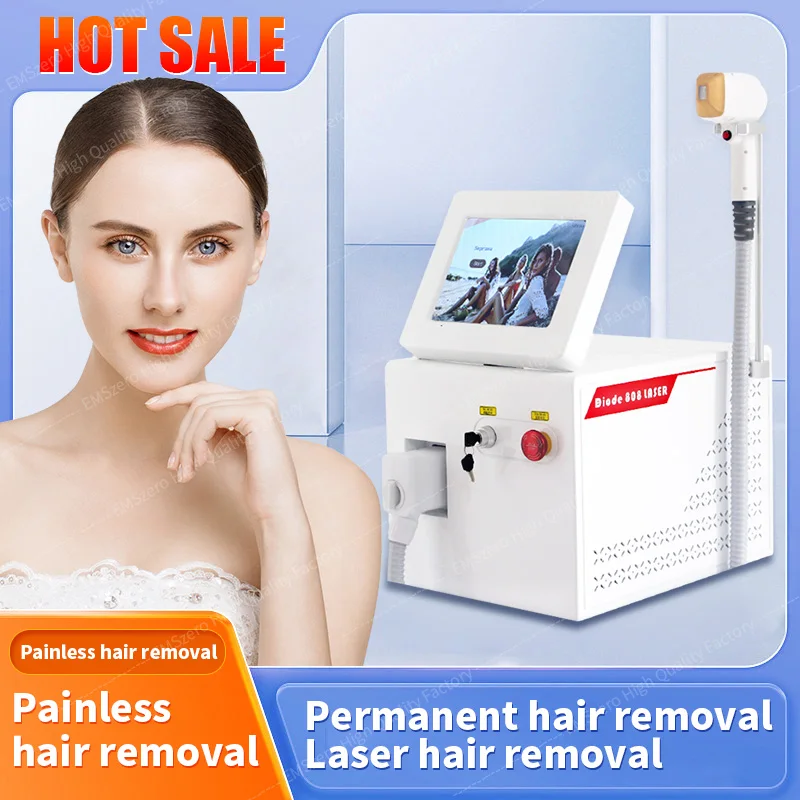 

2023 Professional 808nm Laser Diode Permanent Painless Hair Removal Machine 2000w 755 808 1064nm Epilator For Women