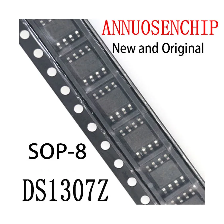

100 шт., новые и оригинальные серийные часы IC SOP8 512K I2C в режиме реального времени, новинка DS1307, лучшее качество DS1307Z