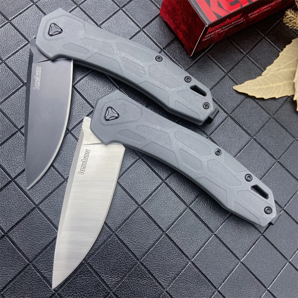 

Kershaw Covalent 2042 Flipper Knife D2 Blade Nylon Wave Fiber Handle Outdoor Pocket Folding Knife for Hunting Camping Fis/hing