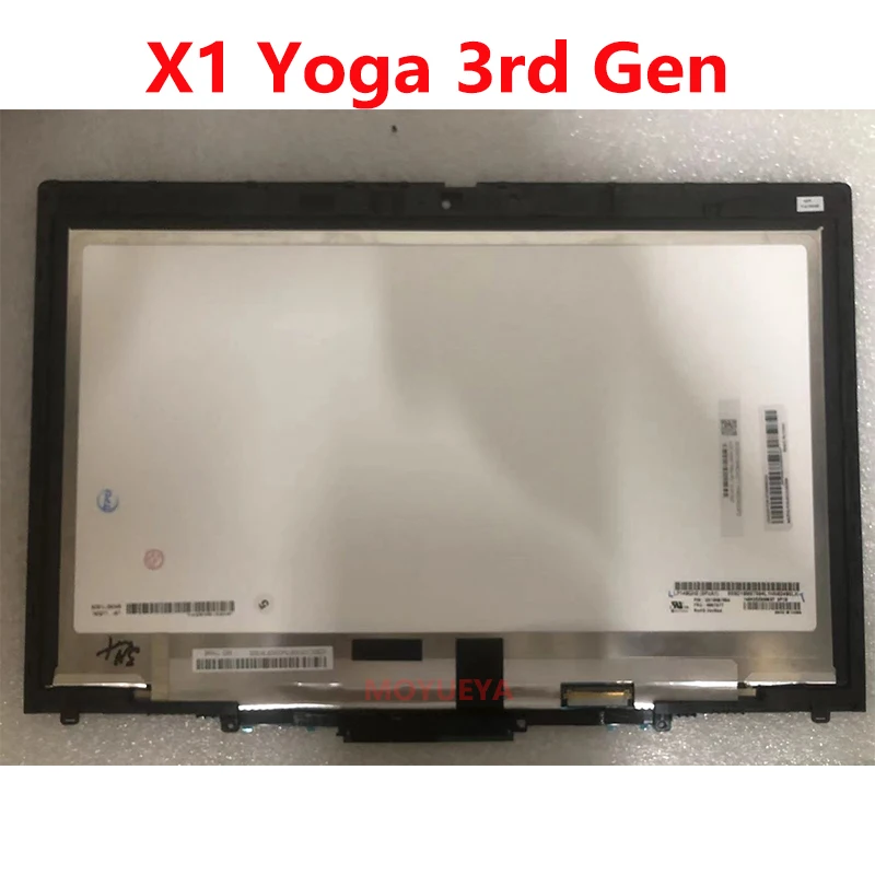 

14" 1920X1080 LCD Touch Screen Assembly 01YT242 01YT243 01AY922 01AY923 For Lenovo Thinkpad X1 Yoga 3rd Gen