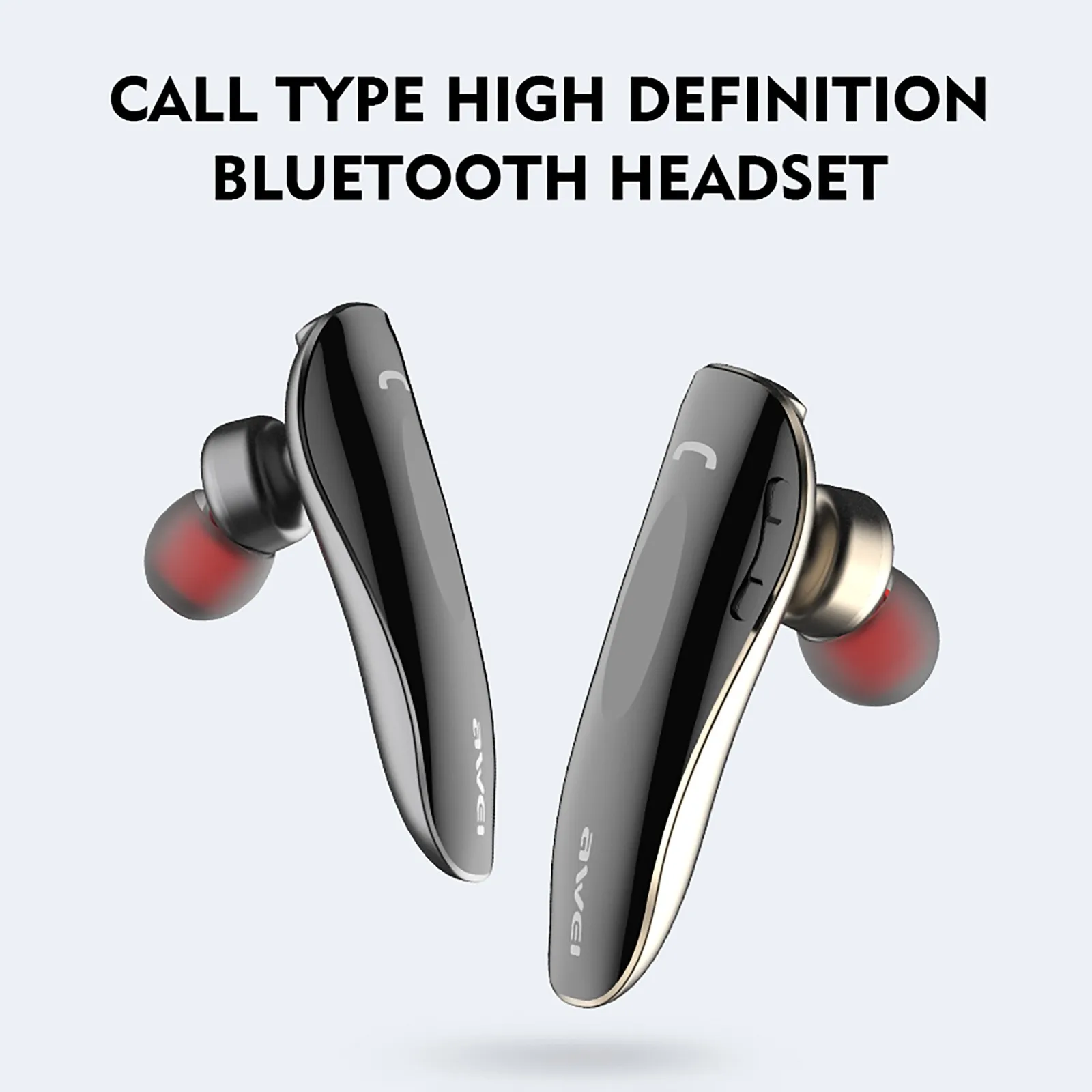 

Fast Delivery Bluetooth Headset, Wireless Bluetooth Earpiece V4.1 Hands-free Earphones Auricular bluetooth inalámbrico