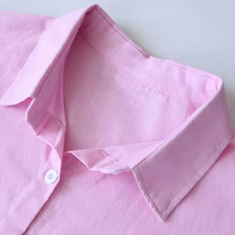 QWEEK Cotton Linen Trouser Suits Women Cardigan Sleepwear Set Long Sleeve Pajamas Tracksuit Summer Basic&Casual Loungewear