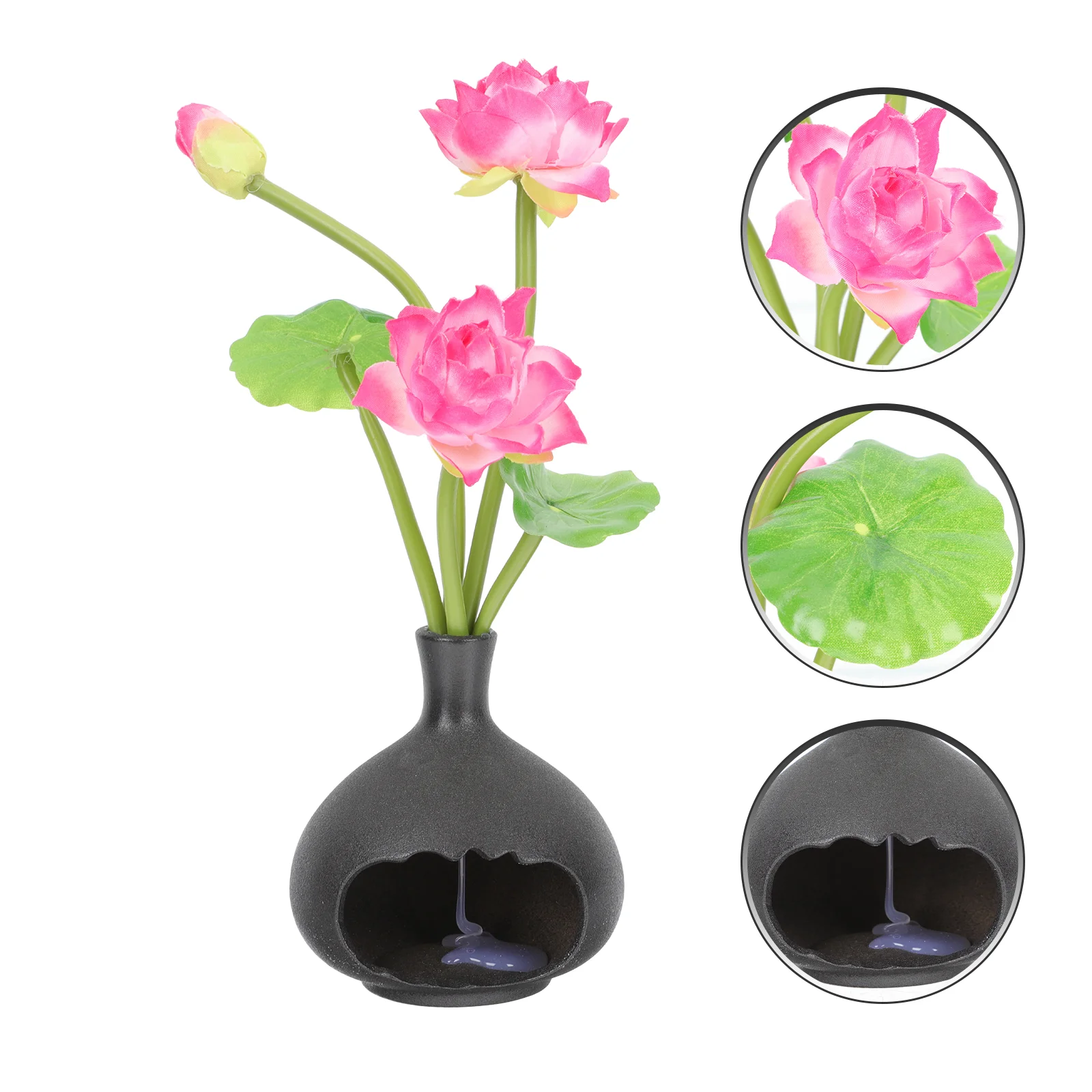 

Flower Plate Sushi Sashimidecoration Artificial Fake Decor Ornament Flowers Decorations Aquariumserving Table Aquatic Restaurant