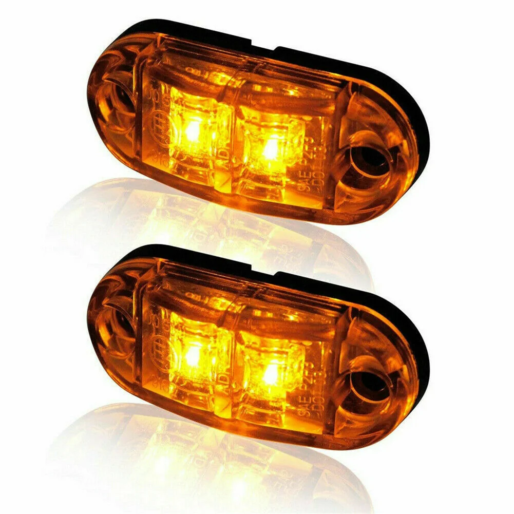 

Car Light Side Marker Light Amber Oval Led Lamp Auto Accessories Car Light New Arrival Side Marker Light Truck Side Marker Light