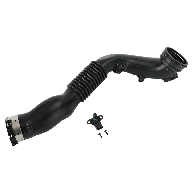 

13717604033 Car Intake Hose Intercooler to Throttle Housing with Valve for-BMW F20 F21 F30 F34 F33 X3 F35 X4