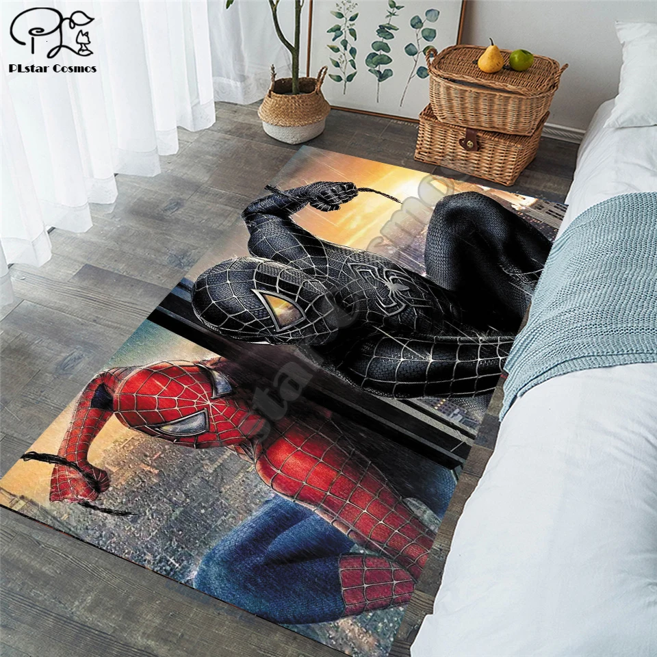 

Classic Movie Character Hero Carpets Soft Flannel 3D Printed Rugs Mat Rugs Anti-slip Large Rug Carpet-14