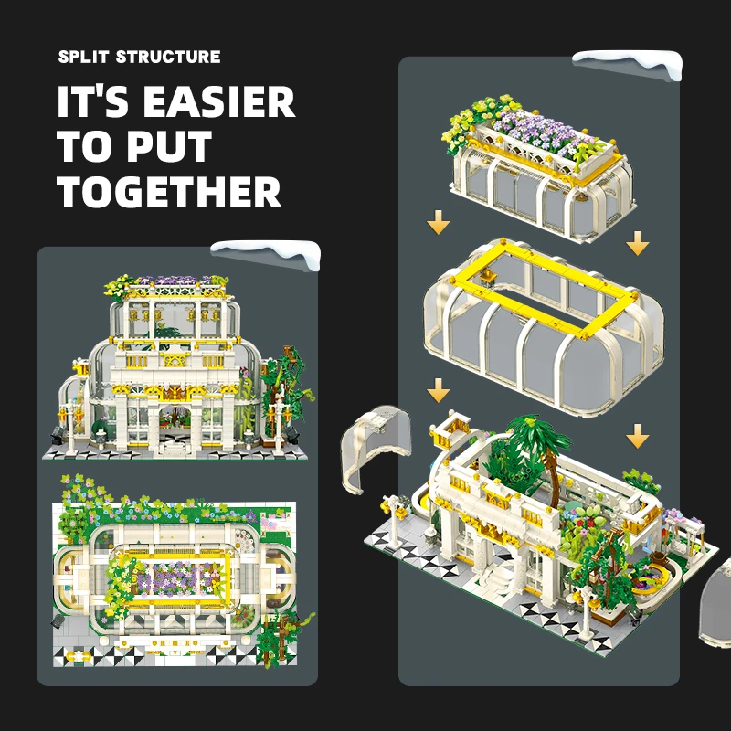 Блочный конструктор Европейская архитектура Атмосфера