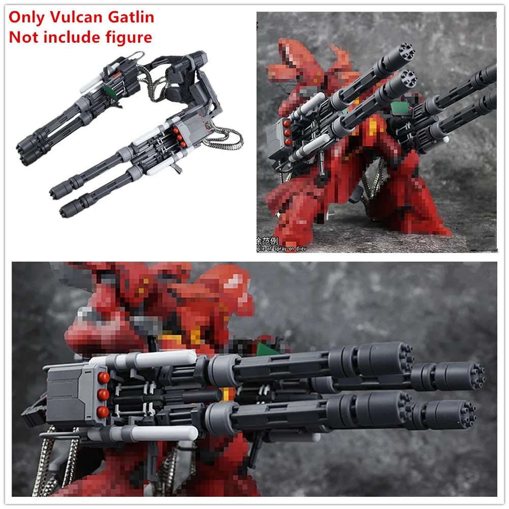 

WZZX model GATLING GUNS Expansion Backpack for MG 1/100 Sazabi Unicorn Wing V model DW002
