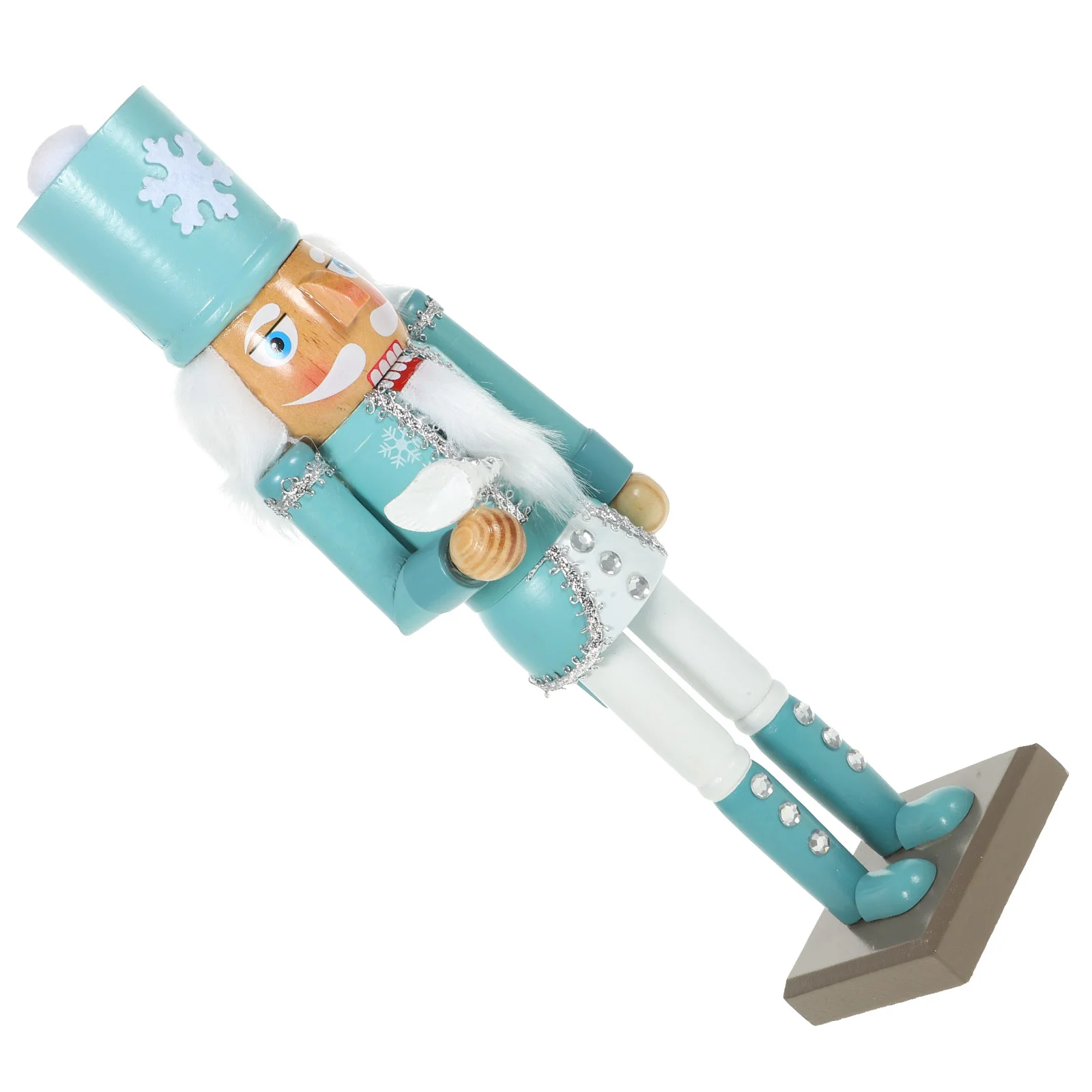 

Statue Wood Nutcracker Ornaments Nutcrackers Christmas Decor Holiday Wooden Small