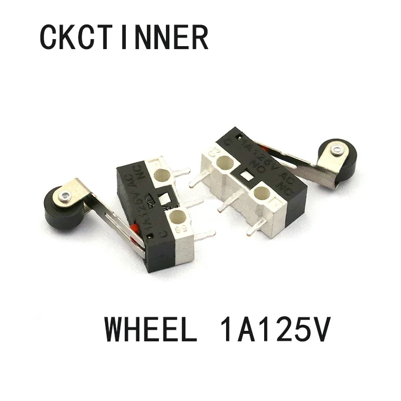 10 шт. 3-контактный микропереключатель микромышь штатив колесная ручка 1 А В