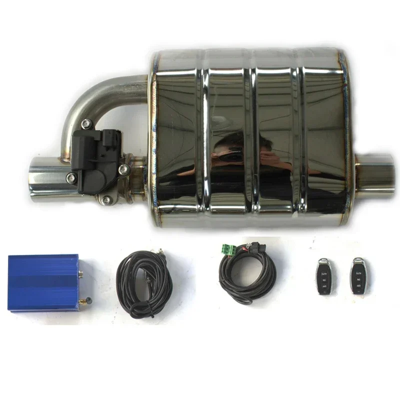 Универсальный автомобильный выхлоп ss304 2 в 1 электрический глушитель valvetronic