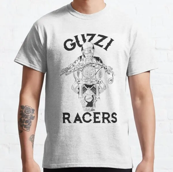 

Moto Guzzi Cafe racer t shirt for CFMOTO Ghezzi Gas BMW KTM Gilera Harris