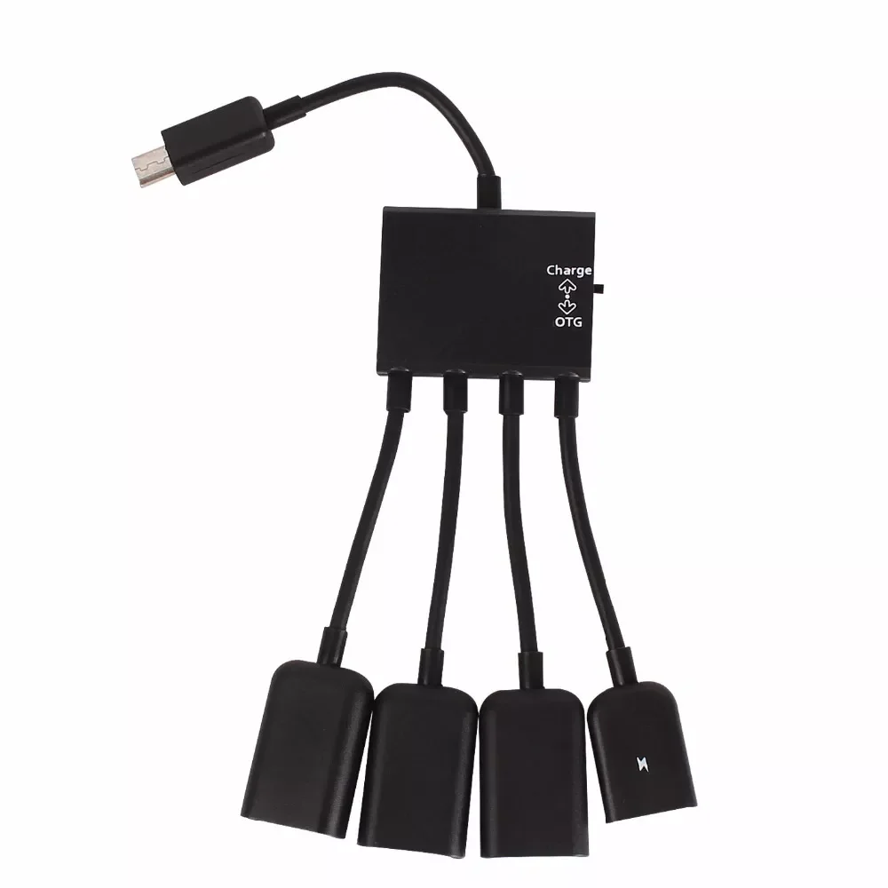 

Новый порт Micro USB OTG зарядный концентратор кабель адаптер