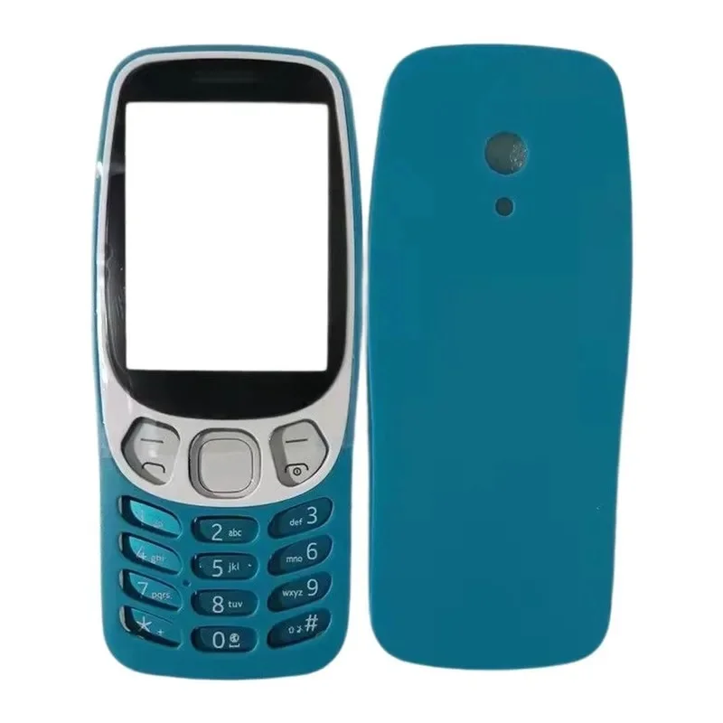 Фото Полный комплект корпуса мобильного телефона BANERYPAK для Nokia 3210 4G (2024) с английской клавиатурой, запчасти для ремонта №3
