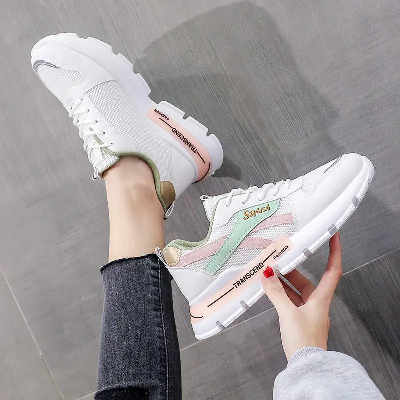 

Shuse Black Running Shoes 2021 Fashionable Sports Shoes Designer Luxury 2021 Sneakers Ladies Bubble Sneakers Sport Woman Tennis