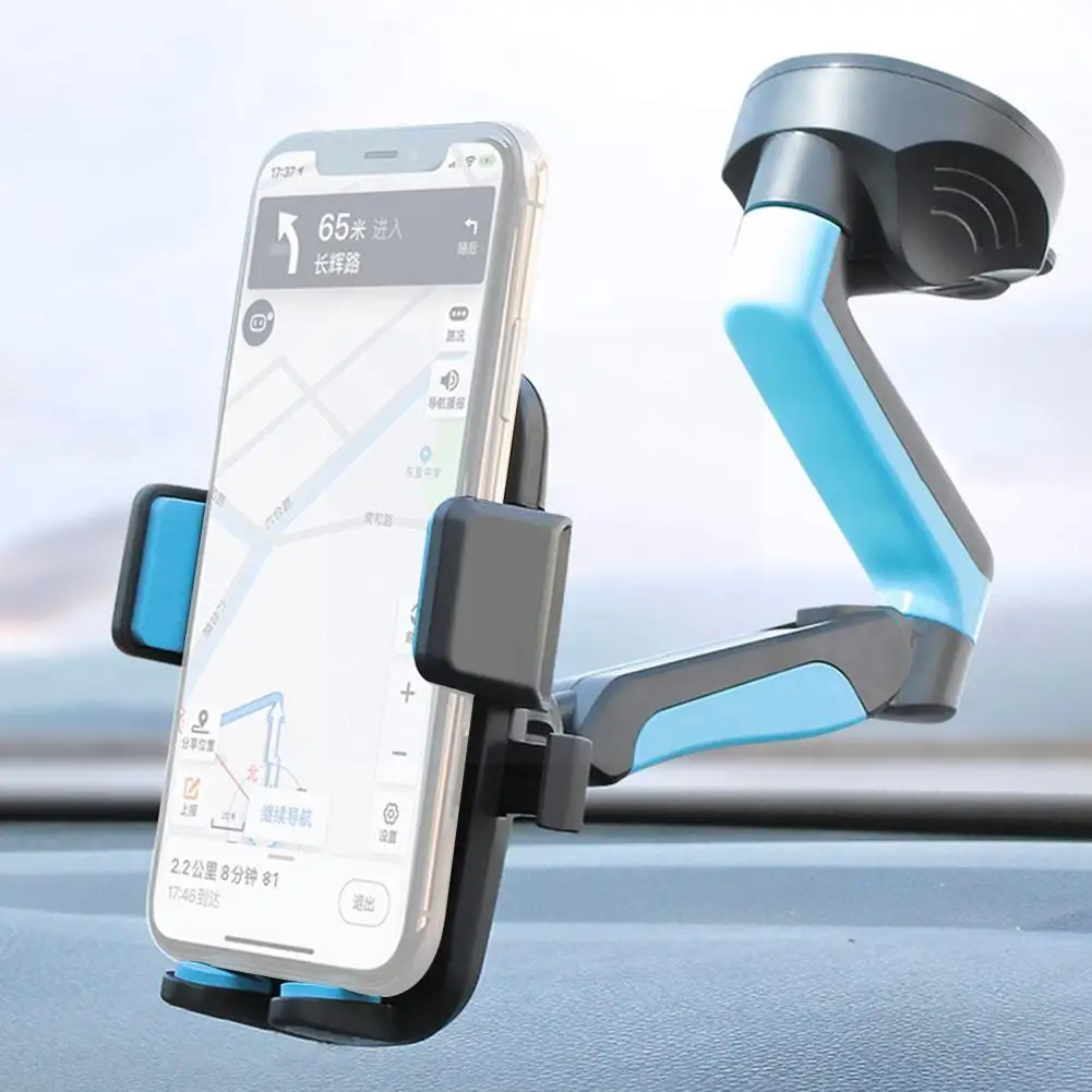 

Автомобильный навигационный кронштейн с двойной вращающейся на 360 градусов телескопической панелью