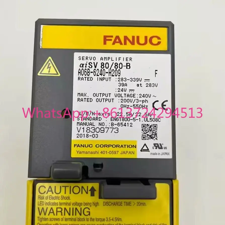 A06B-6240-H209 Новый сервопривод Fanuc в наличии быстрая доставка