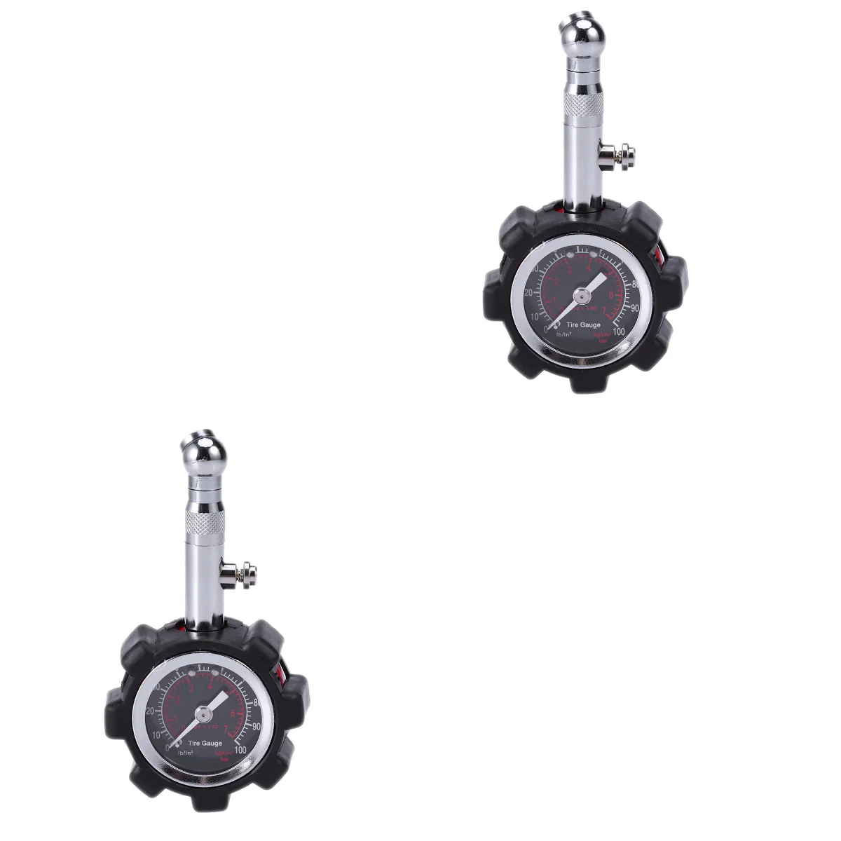 

Set 2 Air Pressure Gauge Professional High Precision Tire Heavy Duty Digital Automobile