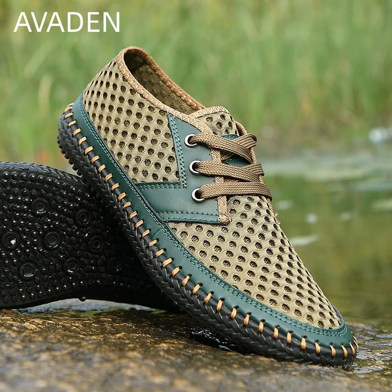 

Original Men's Sneakers Outdoor Trendy Casual Breathable Shoes Mesh Elegant Mens Shoes for Men Light Board Sneakers New Spring