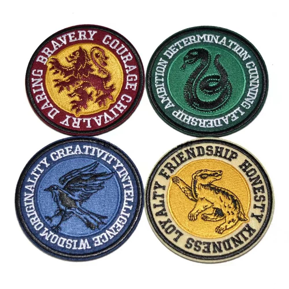 Карнавальная эмблема в стиле колледжа, термостойкие вышитые патчи, искусственная кожа