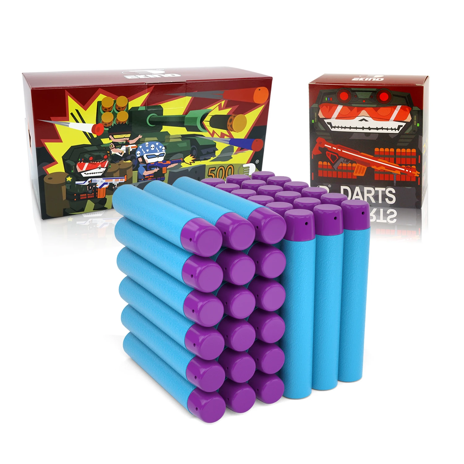

EKIND 100 шт. Набор для пополнения Дартс совместим с сериями NERF Elite 2,0