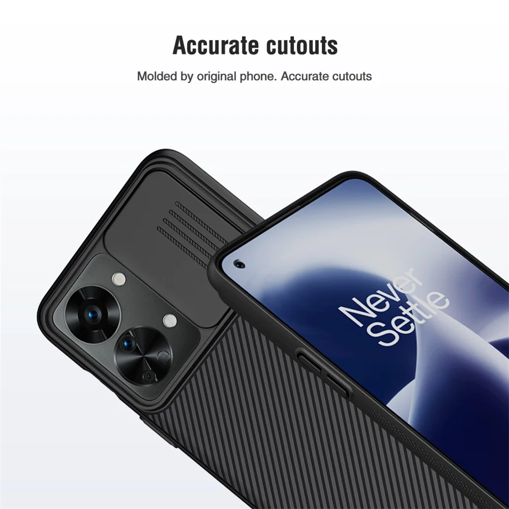 NILLKIN For OnePlus Nord 2T 5G Case CamShield Case Slide Cover Camera Lens Privacy Protection Back Cover For 1+ One Plus Nord 2T images - 6