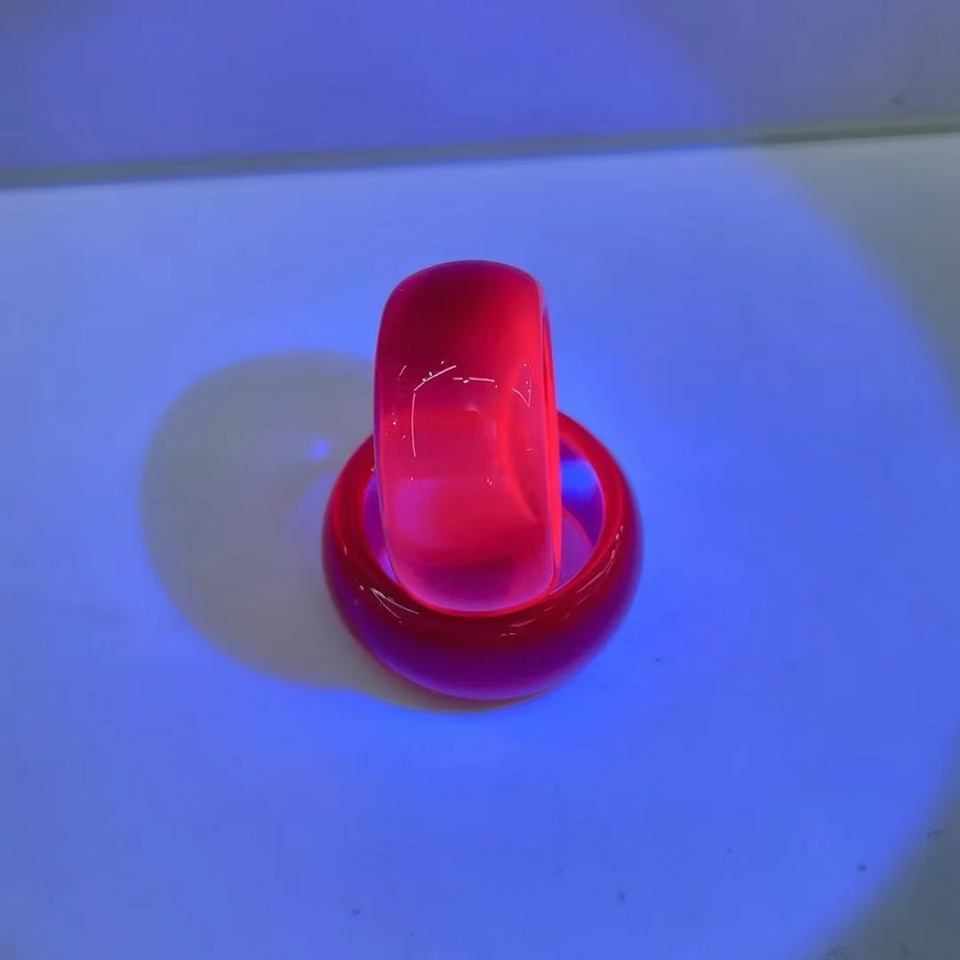 Романтическое роскошное высококачественное кольцо Ruby couple Из Натурального