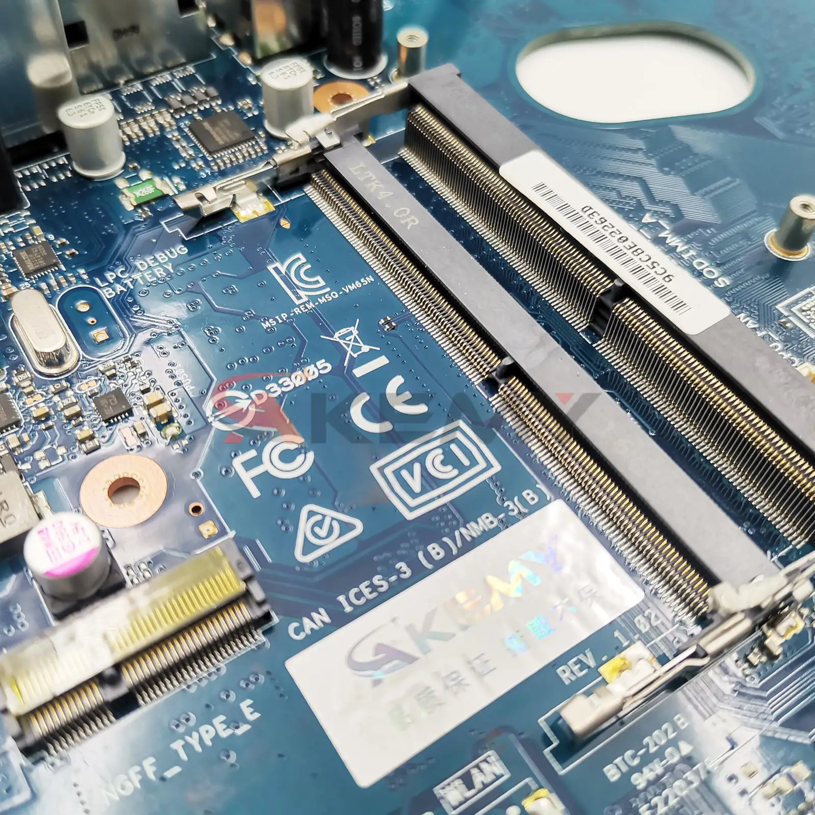 Рисунок 5 - VM65N с процессором i5-7200U GT930M/2G