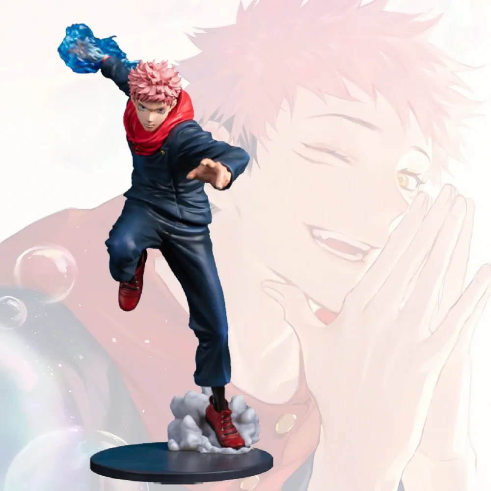 

Фигурка аниме «джутсу кайсен», 23 см, Itadori Yuji, Оригинальные фигурки героев, манга, сцена, украшения, кукла, коллекция игрушек, Подарочные игрушки