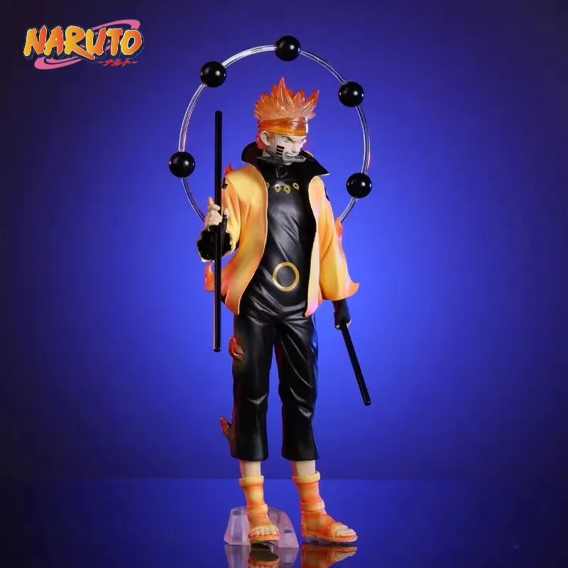 

27cm Pvc Anime Naruto Shippuuden Uzumaki Naruto Action Figure Rikudou Sennin Collection Model Figurine Toys Gifts Surprise gift