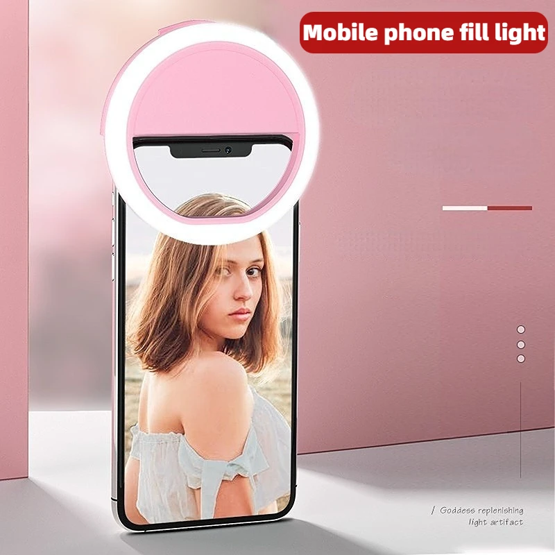 36 LED Selfie Light Phone Flash Fill Light Led Camera Clip-on Phone Selfie Ring Light Video Light Enhancing Up Selfie Lamp