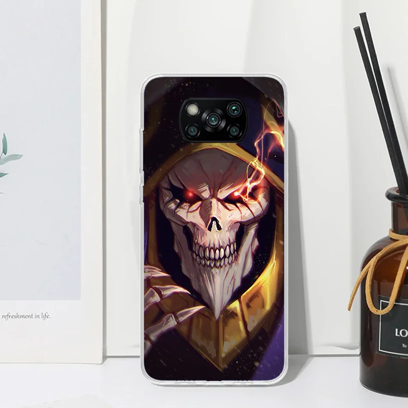 Чехол для телефона Overlord Anime для Xiaomi Poco X7 X6 X5 X4 X3 Nfc F7 Ultra F6 F5 Pro F4 Gt F3 M6 M5S M4 M3 Art Fundas Back Cover Poco (art.: 3920d478b60df) - 3920d478b60df