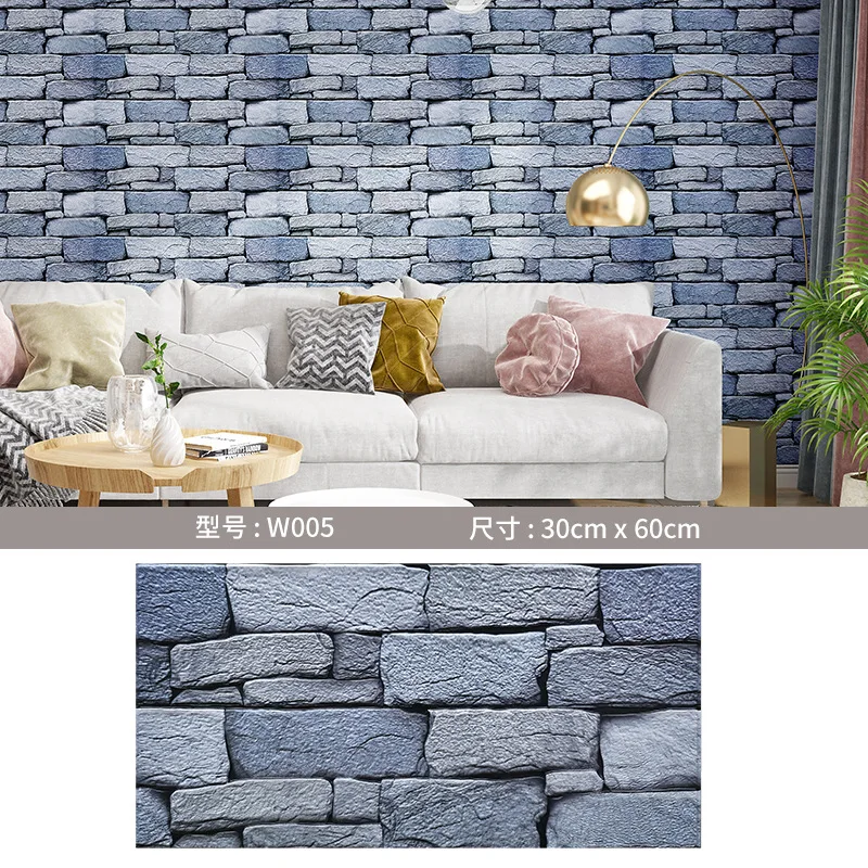 

Kitchen Self-adhesive Marble Imitation Tile Wall Stickers Bathroom Background Wall Renovation Waterproof and Moisture-proof