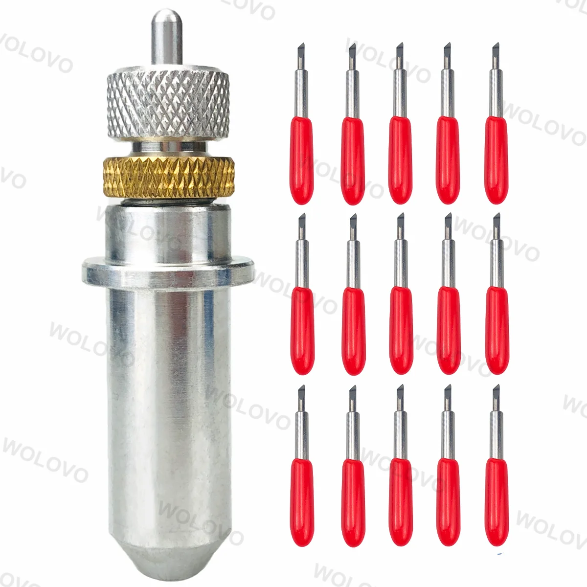 Универсальный режущий плоттер с лезвием 45 градусов 15 шт. и 1 держатель лезвия для