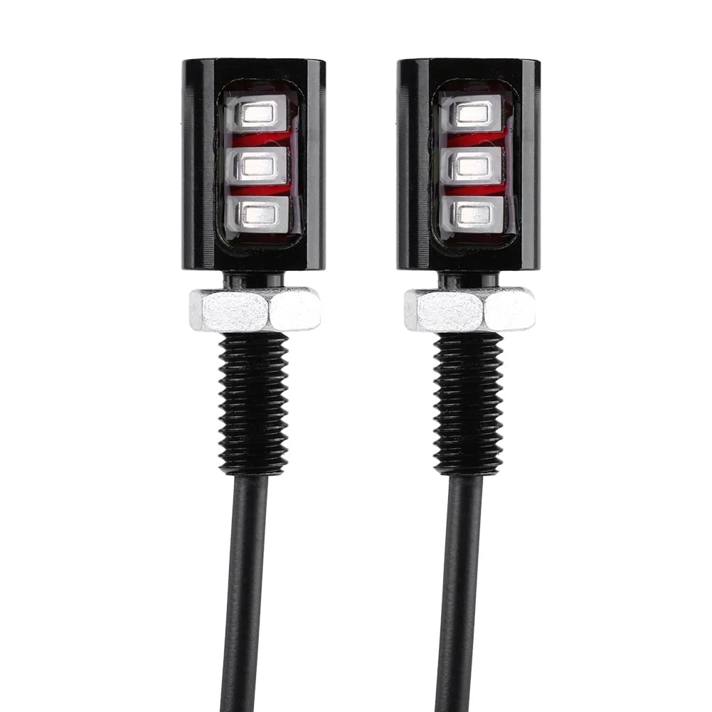 

Universal Motorcycle Car SMD 3LED License Plate Light Screw Bolt Lamp Bulbs Car Accessories High-quality License Plate Lights