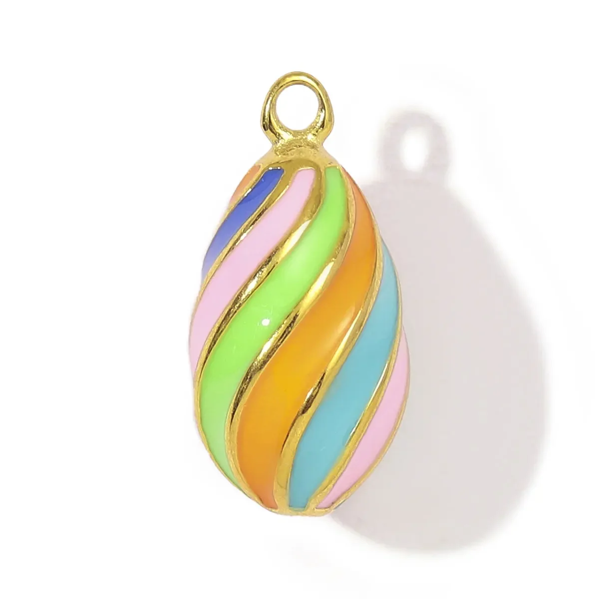 3 шт. Vni и Mia нержавеющая сталь морской конек мороженое шлепанцы ожерелье кулон