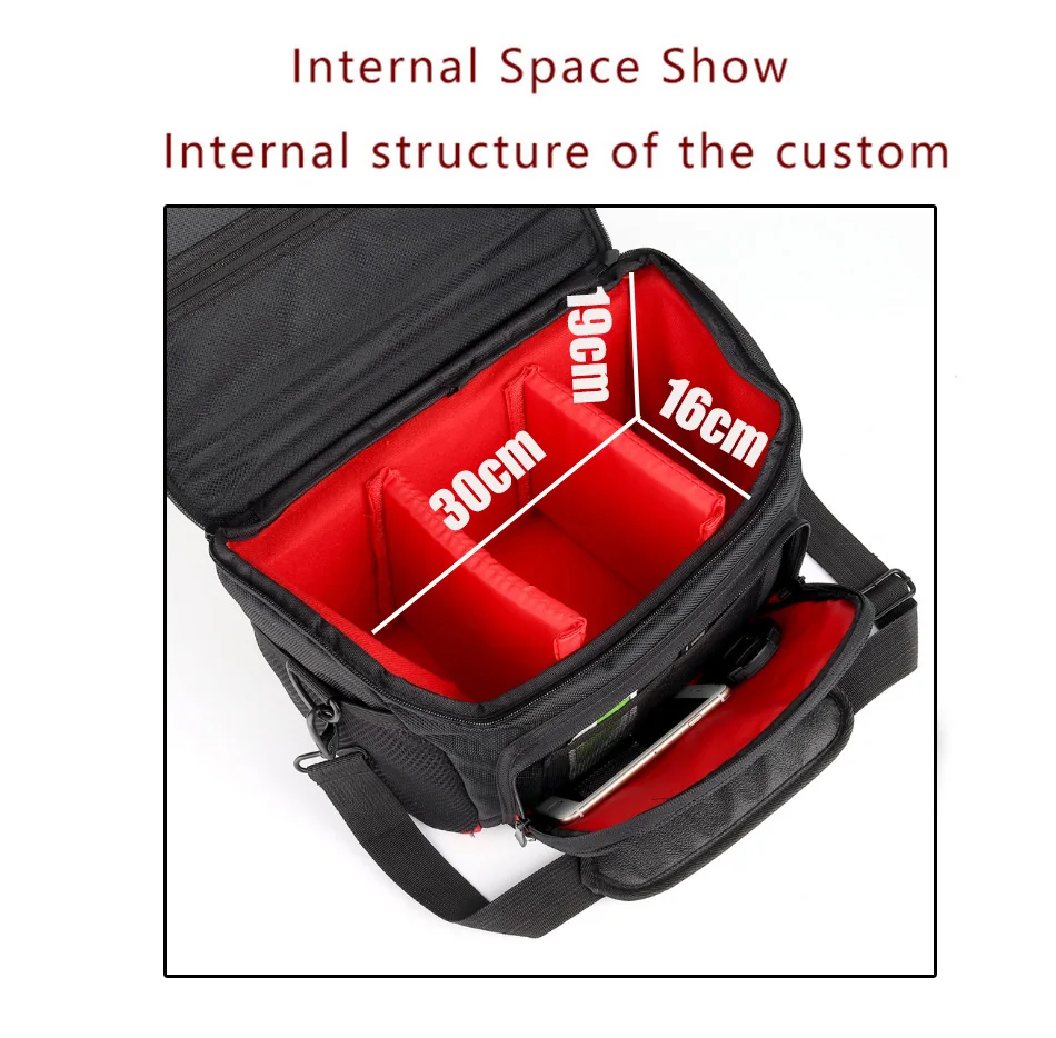 Сумка на плечо для DSLR-камеры аксессуары фотоаппаратов Nikon D3400 D3300 D3200 D3100 D5100 D5200 D5300