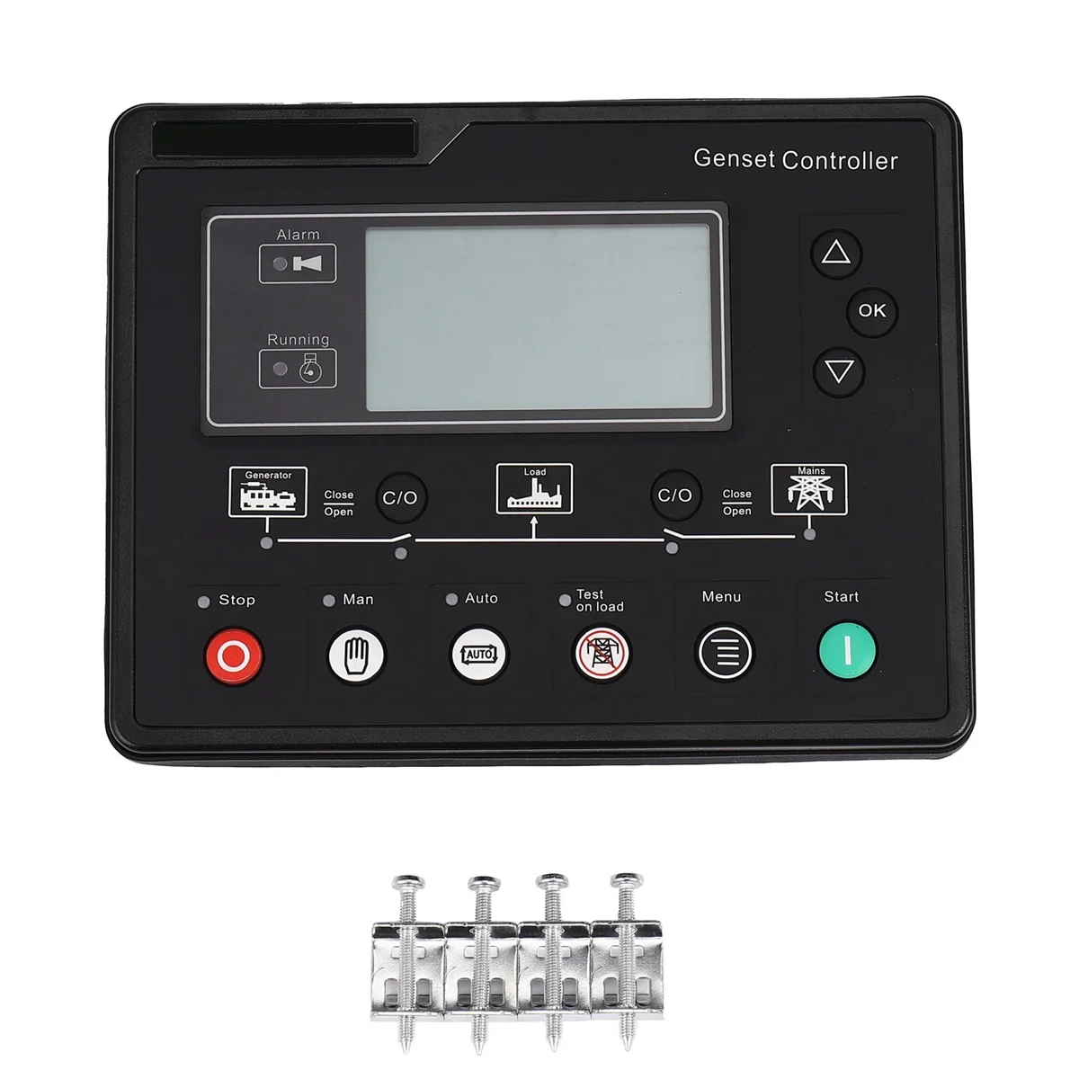 Контроллер генераторной установки 6120U AMF ЖК-дисплей автоматический старт