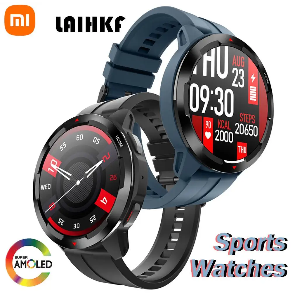 

Спортивные мужские часы Xiaomi GT S Runner, водонепроницаемые IP67 Смарт-часы с круглым экраном, браслет Fitenss, пульсометр на наручных часах