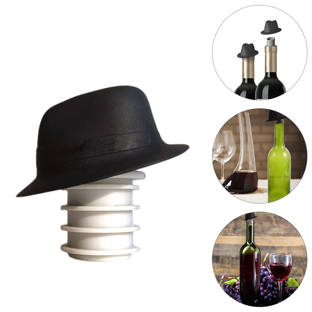

Silicone Hat Stopper Reusable Red Seal Cap Vacuum Saver Plug Rubber Water Bottle Cork for Beverage Soda Champagne Beer