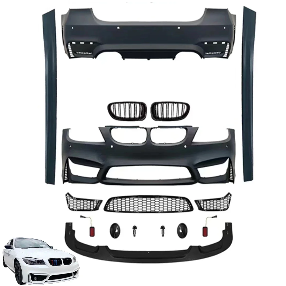 Комплект кузова для BMW 3 серии E90 2005 2006 2007 2008 2009 2010 2011 2012 Обновление в стиле M3 M4