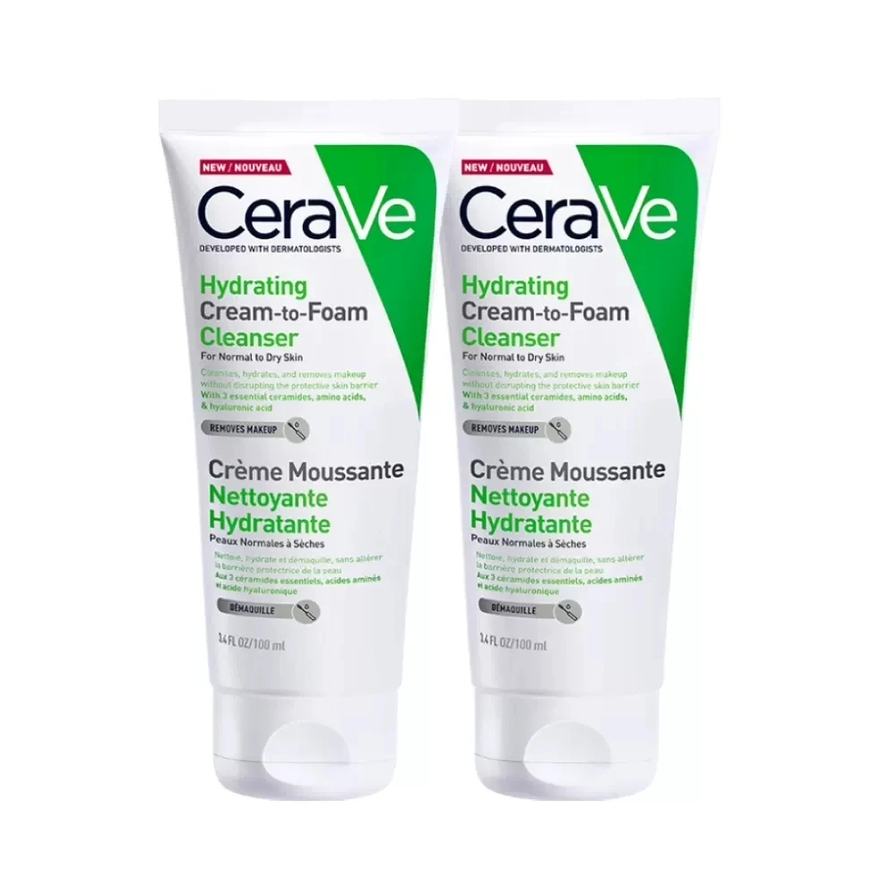 

Cerave Foam Amino Acid Cleanser Hydrating Face Cream Moisturizing Whitening Repair Dry Peeling Redness Shrink Pores Skin Care