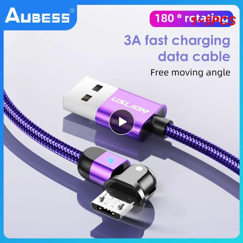

1~5PCS Toocki Micro USB Cable 2m Fast Charging Cable USB Micro Aluminum Alloy Microusb Data Cord Wire For Redmi