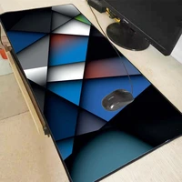 mrgbest 900x400800x300mm large gaming mouse pad computer gamer lock edge stained glass abstract mat desk pc keyboard for csgo